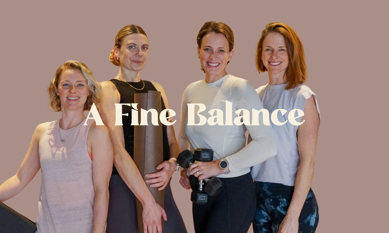 The A Fine Balance team